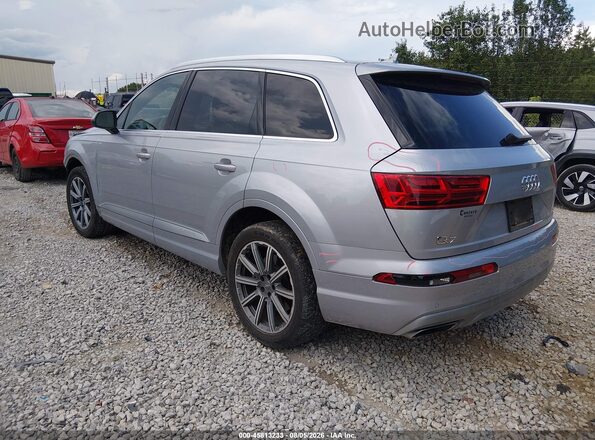 WA1LHAF72KD039310 2019 AUDI Q7 Silver Rear left