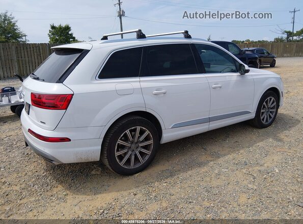WA1LHAF73JD019646 2018 AUDI Q7 White უკანა მარჯვენა