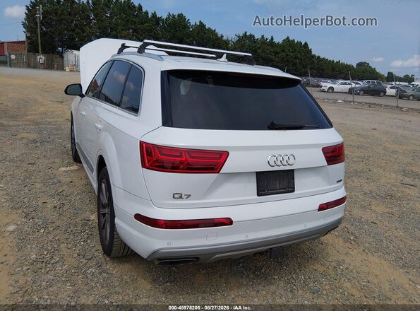 WA1LHAF73JD019646 2018 AUDI Q7 White წინა ხედი