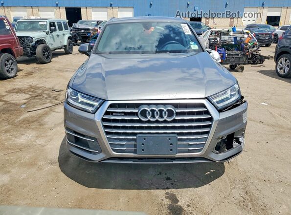 WA1LHAF74HD058403 2017 AUDI Q7 Silver Front view