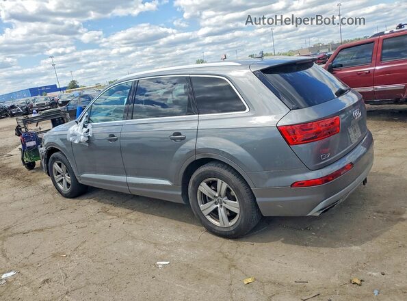 WA1LHAF74HD058403 2017 AUDI Q7 Silver Rear left
