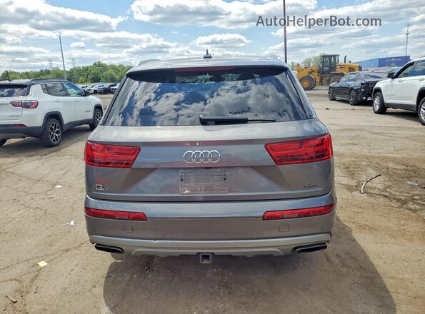 WA1LHAF74HD058403 2017 AUDI Q7 Silver Rear view