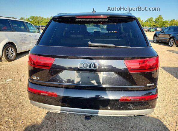 WA1LHAF74KD040054 2019 AUDI Q7 Black Հետևի տեսք