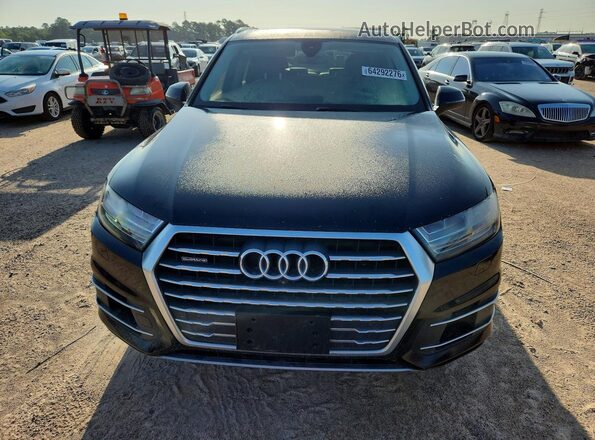 WA1LHAF74KD040054 2019 AUDI Q7 Black Դիմացի տեսք
