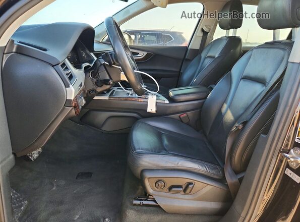 WA1LHAF74KD040054 2019 AUDI Q7 Black Սալոնի դիմացի տեսք