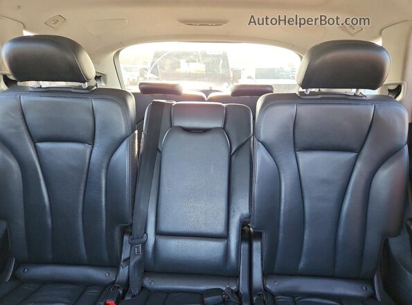 WA1LHAF74KD040054 2019 AUDI Q7 Black Հետևի նստատեղերի տեսք