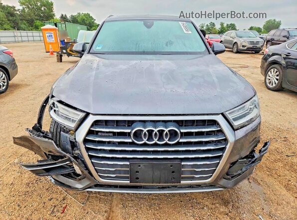 WA1LHAF76JD046324 2018 AUDI Q7 Gray Widok z przodu