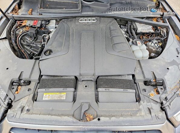 WA1LHAF76JD046324 2018 AUDI Q7 Gray Widok komory silnika