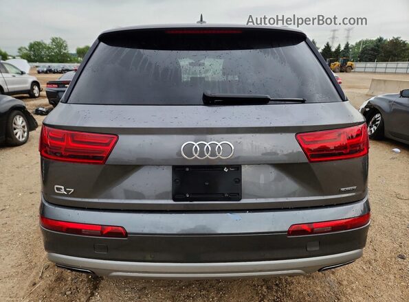 WA1LHAF76JD046324 2018 AUDI Q7 Gray Widok z tyłu