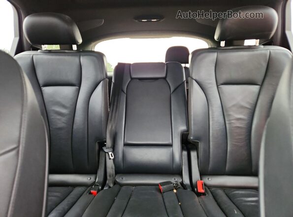 WA1LHAF76JD046324 2018 AUDI Q7 Gray Widok tylnych siedzeń