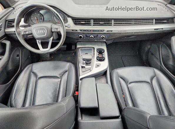 WA1LHAF76JD046324 2018 AUDI Q7 Gray Widok deski rozdzielczej