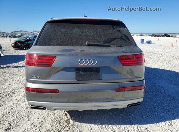 WA1LHAF77HD039506 2017 AUDI Q7 Gray Widok z tyłu