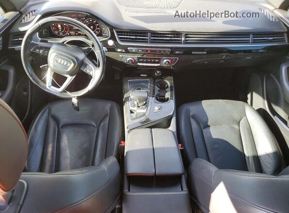 WA1LHAF77HD039506 2017 AUDI Q7 Gray Widok deski rozdzielczej