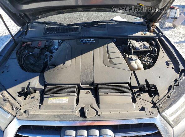 WA1LHAF77HD039506 2017 AUDI Q7 Gray Widok komory silnika