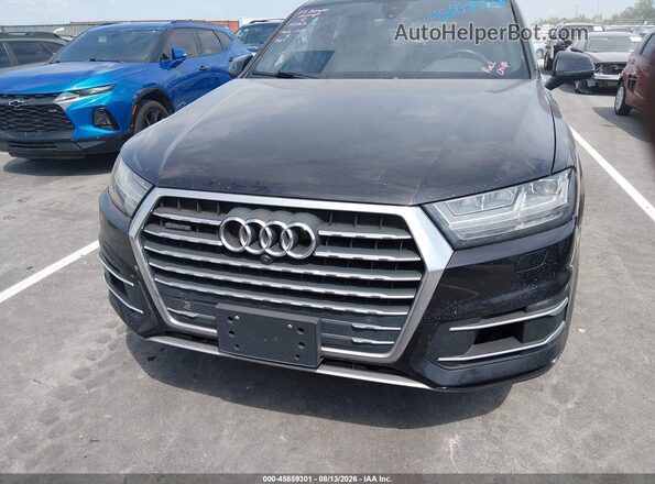 WA1LHAF77KD026052 2019 AUDI Q7 Black ხელსაწყოთა პანელის ხედი