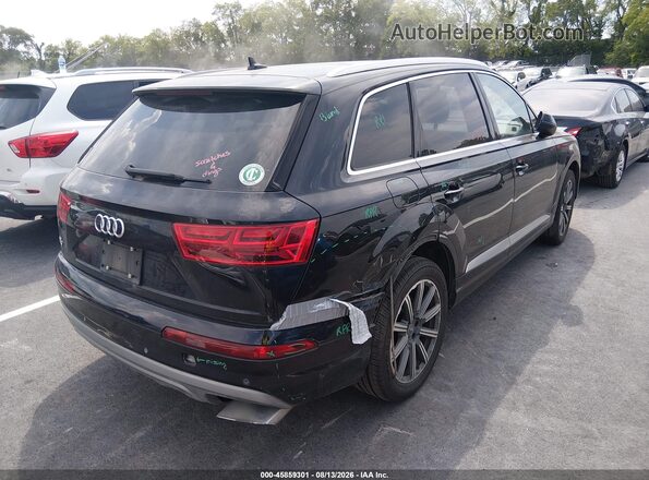 WA1LHAF77KD026052 2019 AUDI Q7 Black უკანა მარჯვენა