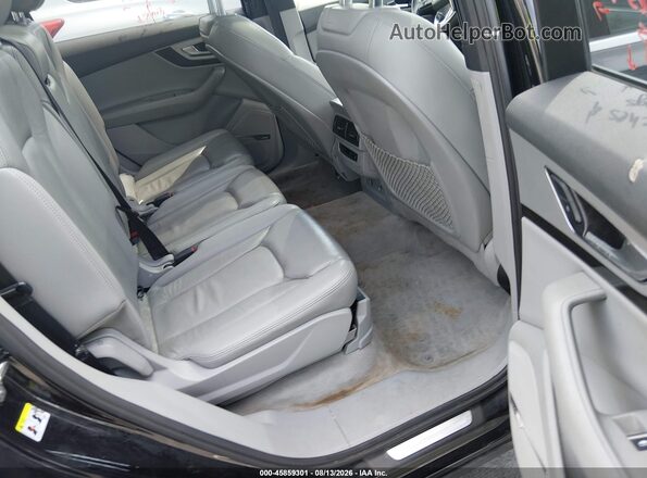 WA1LHAF77KD026052 2019 AUDI Q7 Black VIN კოდის სტიკერის ხედი