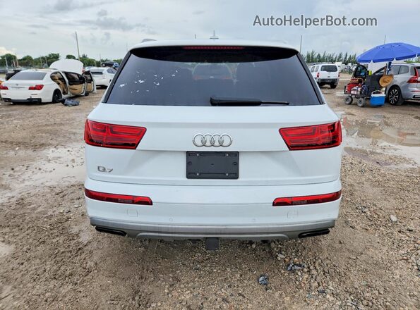 WA1LHAF78KD024441 2019 AUDI Q7 White Вид ззаду