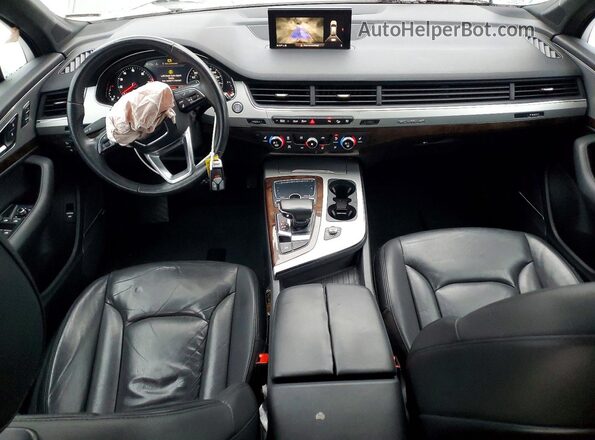 WA1LHAF79JD001975 2018 AUDI Q7 Gray წინა პანელის ხედი