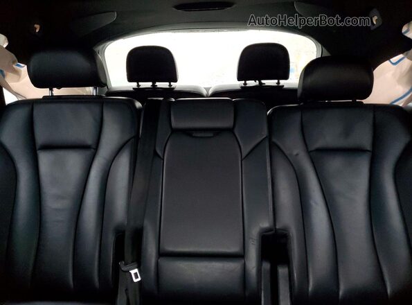 WA1LHAF79JD001975 2018 AUDI Q7 Gray უკანა სავარძლების ხედი