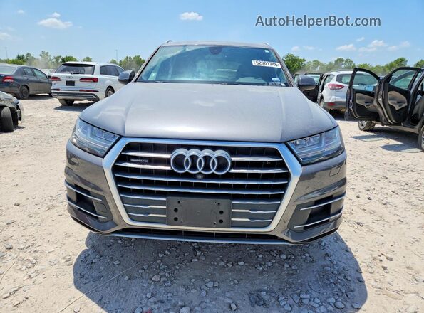 WA1LHAF79KD017191 2019 AUDI Q7 Gray წინა ხედი
