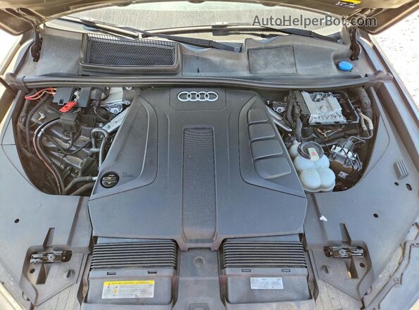 WA1LHAF79KD017191 2019 AUDI Q7 Gray ძრავის განყოფილების ხედი