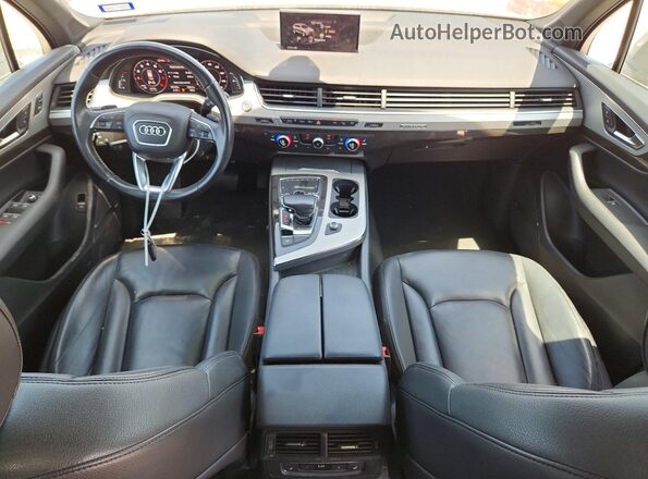 WA1LHAF79KD017191 2019 AUDI Q7 Gray წინა პანელის ხედი