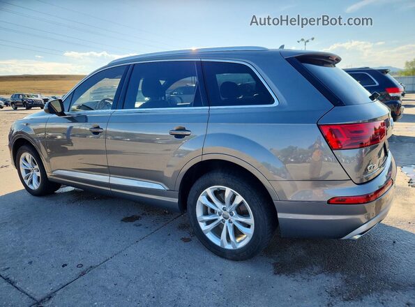 WA1LHAF7XHD049978 2017 AUDI Q7 Gray უკანა მარცხენა