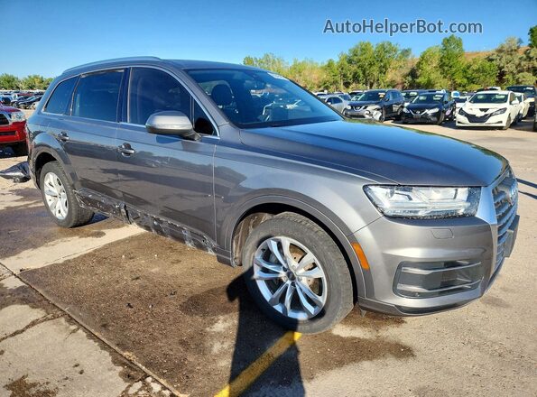 WA1LHAF7XHD049978 2017 AUDI Q7 Gray წინა მარჯვენა