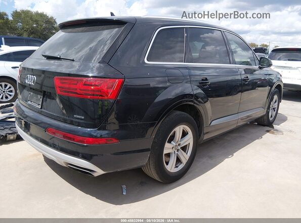 WA1LHAF7XJD001516 2018 AUDI Q7 Черный Задняя правая четверть