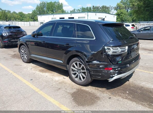 WA1LHAF7XJD013505 2018 AUDI Q7 Black Rear left