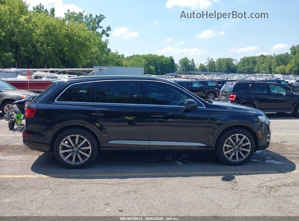 WA1LHAF7XJD013505 2018 AUDI Q7 Black Rear interior view