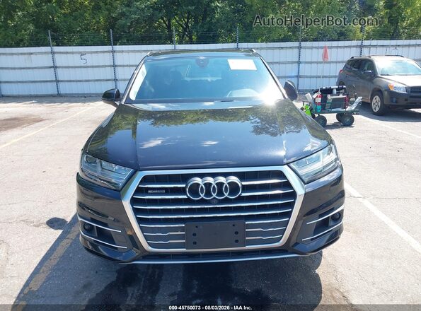 WA1LHAF7XJD013505 2018 AUDI Q7 Black Instrument cluster view
