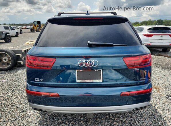 WA1LHAF7XJD029672 2018 AUDI Q7 Blue 