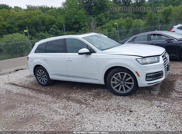 WA1LHAF7XKD039166 2019 AUDI Q7 White უკანა სალონის ხედი
