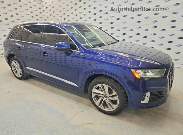 WA1LJAF75MD025263 2021 AUDI Q7 Blue Front right