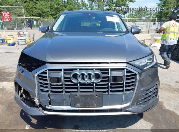 WA1LJAF76LD006817 2020 AUDI Q7 Gray Front view