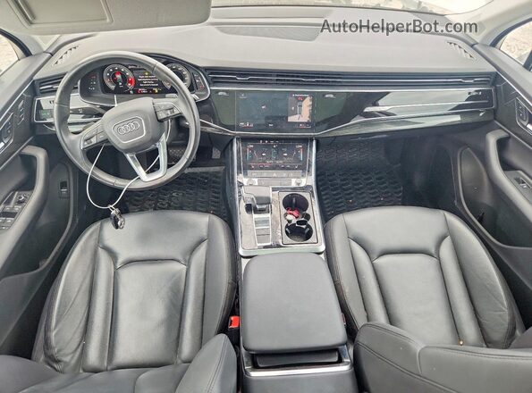 WA1LJAF76MD011355 2021 AUDI Q7 White Առջևի վահանակի տեսք