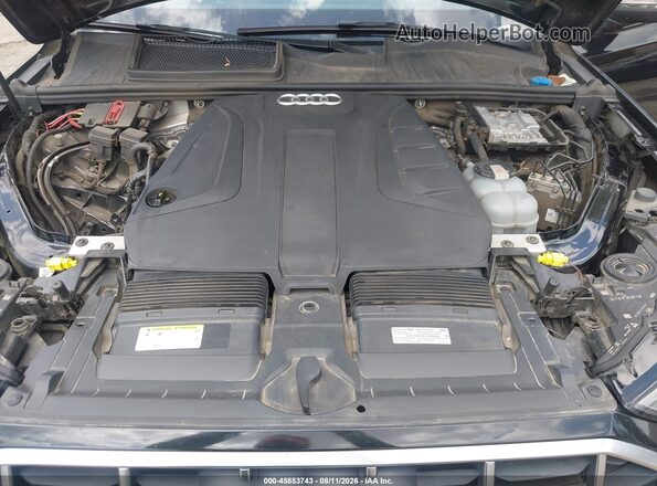 WA1LJAF78MD028139 2021 AUDI Q7 Black Widok z tyłu
