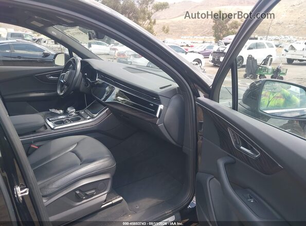 WA1LJAF78MD028139 2021 AUDI Q7 Black Widok wnętrza z przodu