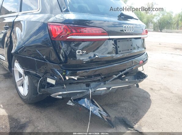 WA1LJAF78MD028139 2021 AUDI Q7 Black Widok zestawu wskaźników