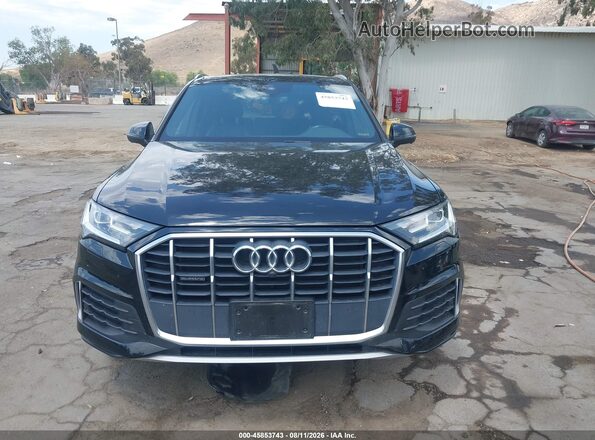 WA1LJAF78MD028139 2021 AUDI Q7 Black Widok wnętrza z tyłu