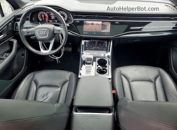 WA1LJAF78MD041179 2021 AUDI Q7 Gray Առջևի վահանակի տեսք