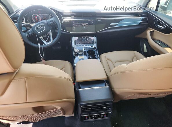WA1LJAF79MD037044 2021 AUDI Q7 White Dashboard view
