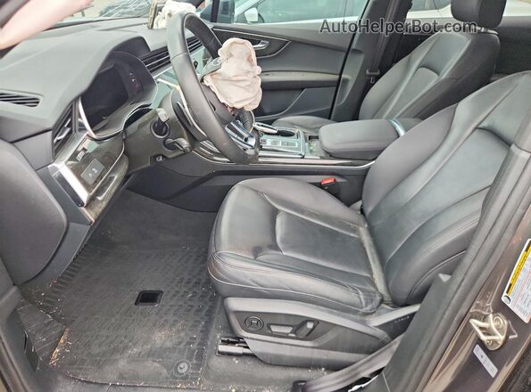 WA1LJBF71MD019482 2021 AUDI Q7 Gray Widok wnętrza z przodu