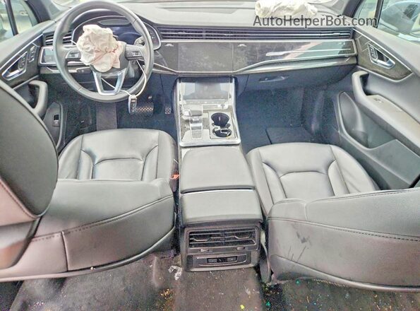 WA1LJBF71MD019482 2021 AUDI Q7 Gray Widok deski rozdzielczej