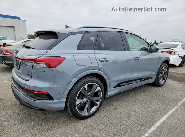 WA1LUBFZXRP058912 2024 AUDI Q4 Gray Tył prawy