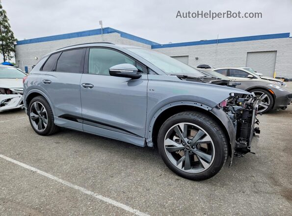 WA1LUBFZXRP058912 2024 AUDI Q4 Gray Przód prawy
