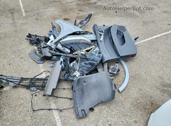 WA1LUBFZXRP058912 2024 AUDI Q4 Gray Widok komory silnika