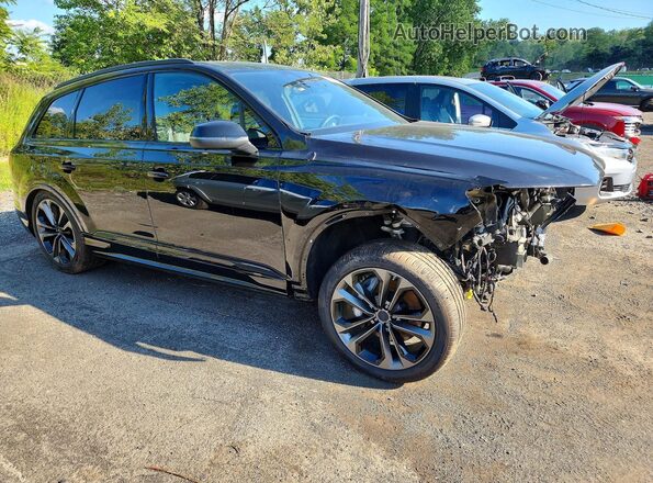 WA1LVBF77TD004522 2026 AUDI Q7 Black წინა სალონის ხედი